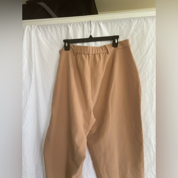 The Drop Women's Abby Flat Front Pant, Praline Size XL NEW - Picture 13 of 15